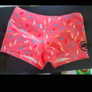 Sprinkle donut shorts